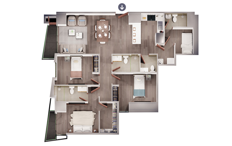 Guatemala, ,2 BañoBaño,Apartamento,Venta,1144