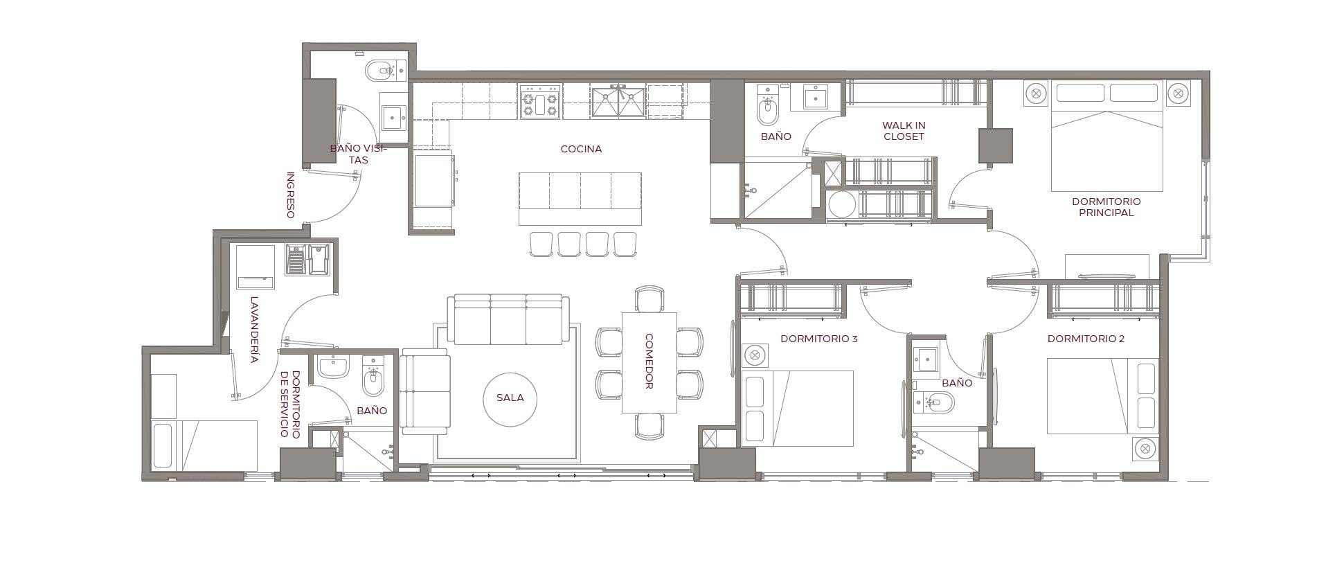 Guatemala, ,2.5 BañoBaño,Apartamento,Venta,1024