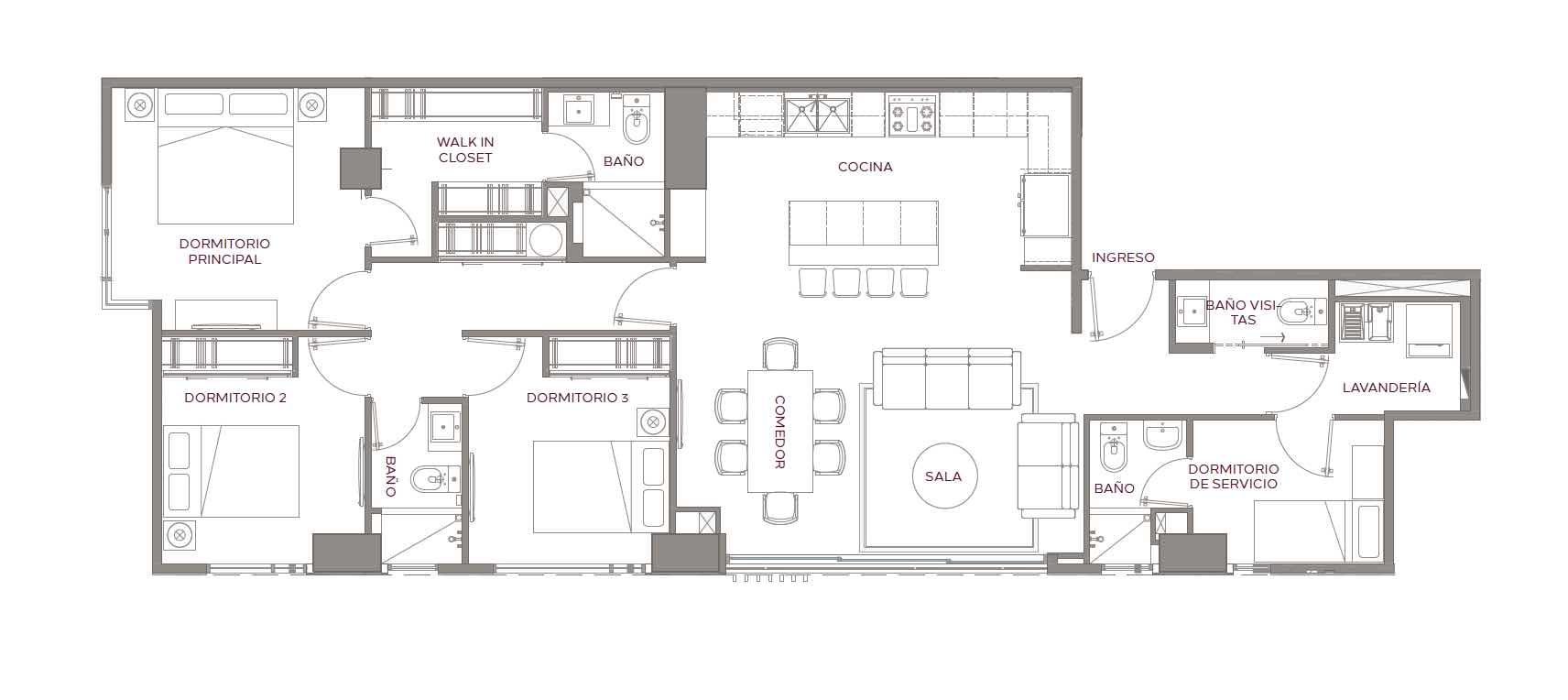 Guatemala, ,2.5 BañoBaño,Apartamento,Venta,1024