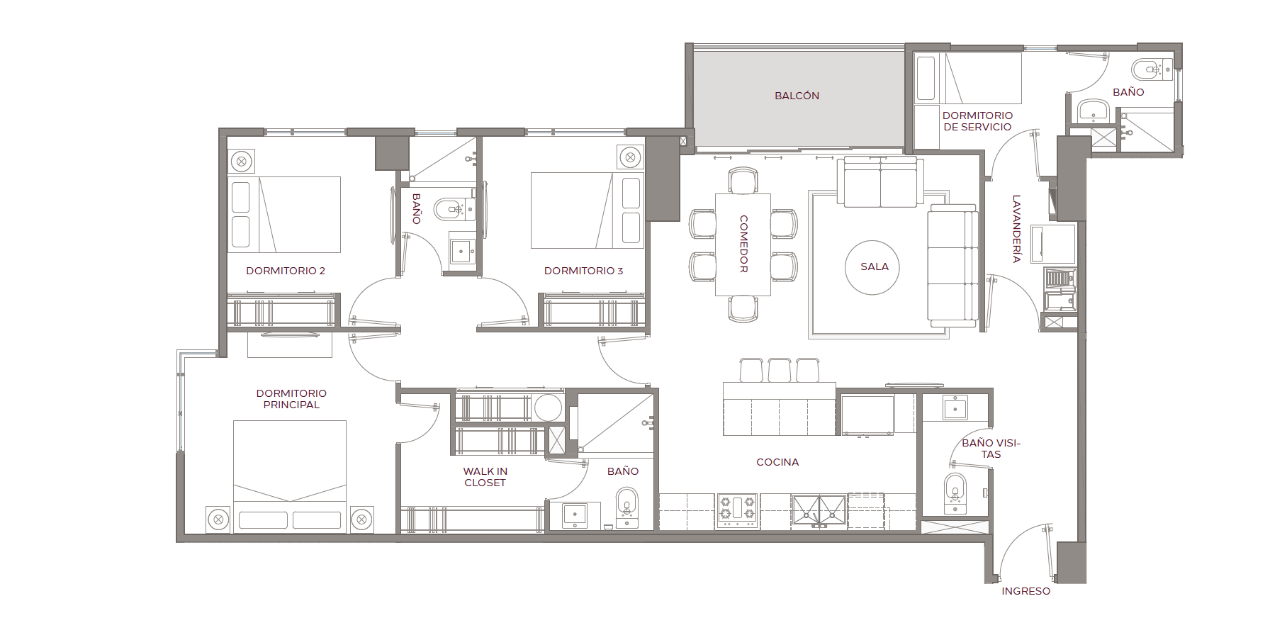 Guatemala, ,2.5 BañoBaño,Apartamento,Venta,1024