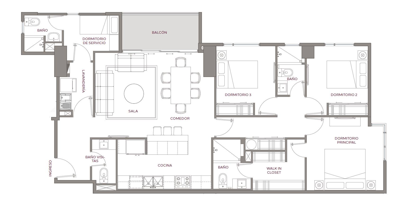 Guatemala, ,2.5 BañoBaño,Apartamento,Venta,1024