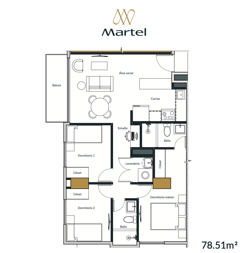 Guatemala, 1 Dormitorio Habitaciones, 1 Habitación Habitaciones,1 BañoBaño,Apartamento,Venta,1312