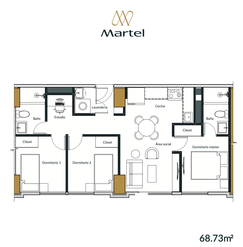 Guatemala, 1 Dormitorio Habitaciones, 1 Habitación Habitaciones,1 BañoBaño,Apartamento,Venta,1312
