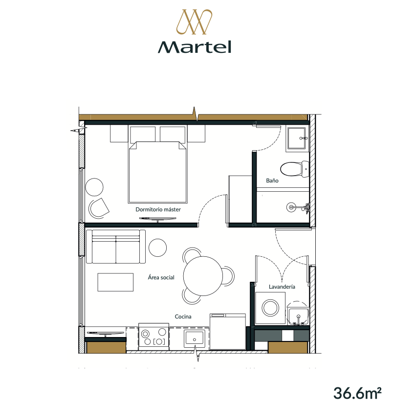 Guatemala, 1 Dormitorio Habitaciones, 1 Habitación Habitaciones,1 BañoBaño,Apartamento,Venta,1312