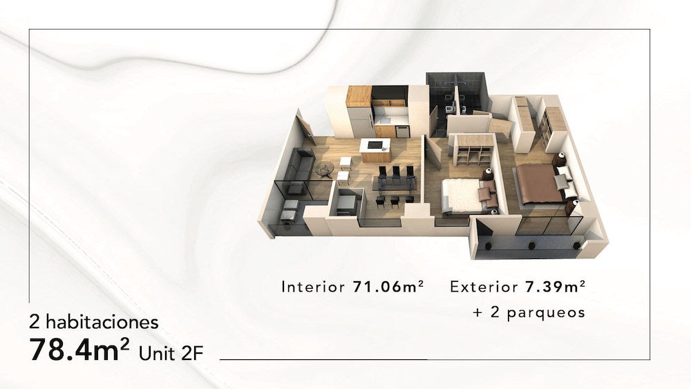 Guatemala, 1 Dormitorio Habitaciones, 1 Habitación Habitaciones,1 BañoBaño,Apartamento,Venta,1035