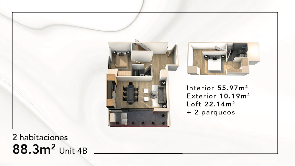 Guatemala, 1 Dormitorio Habitaciones, 1 Habitación Habitaciones,1 BañoBaño,Apartamento,Venta,1035